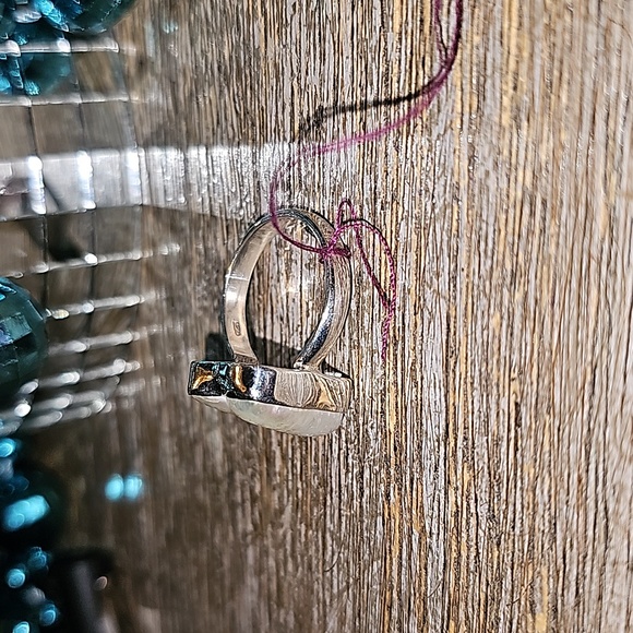 New Baroque pearl  Ring size 9.5  sterling silver - Picture 6 of 8